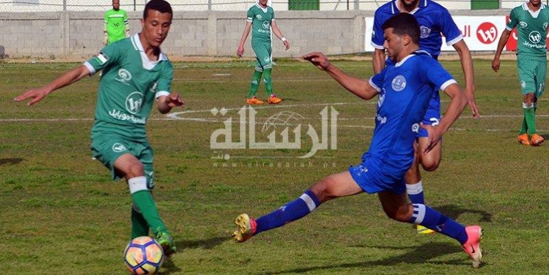 جانب من المباراة