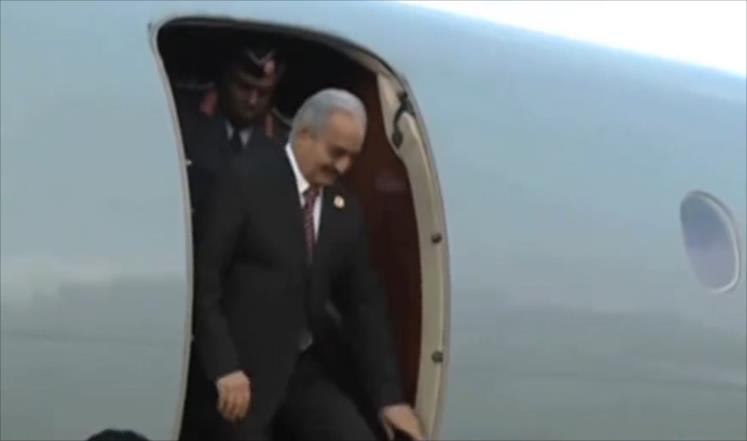حفتر يعود إلى بنغازي