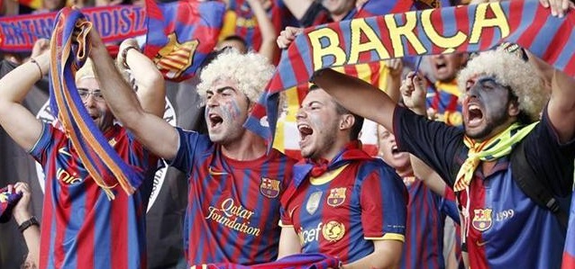 جماهير برشلونة