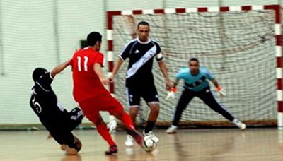 أحد لقاءات بطولة كأس العالم للصالات