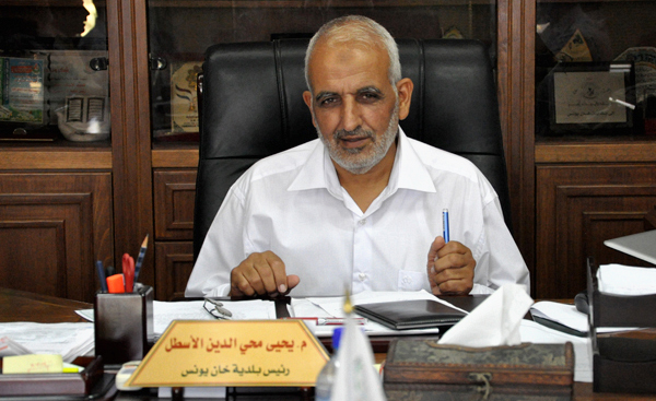 م.  يحيى الأسطل رئيس بلدية خانيونس