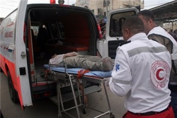 خلال نقل اصابة في غزة (أرشيف)