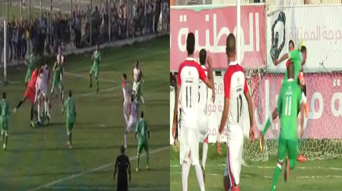 من اليمين: خطأ البطراوي, وجابر