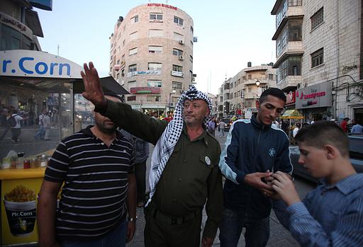 شبيه عرفات في رام الله 