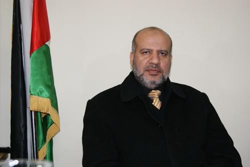المهندس إسماعيل الأشقر النائب عن حماس بالمجلس التشريعي 