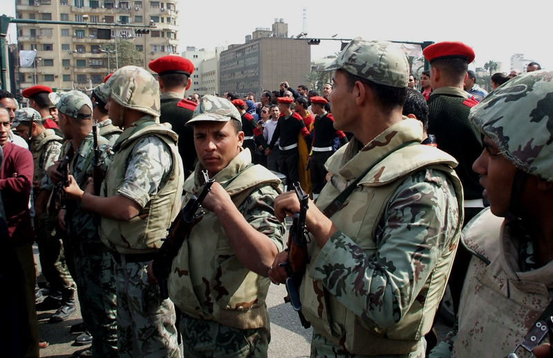 جنود من الجيش المصري