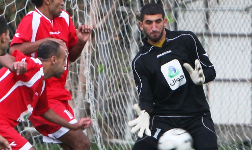 فادي جابر حارس مرمى نادي الجمعية الإسلامية
