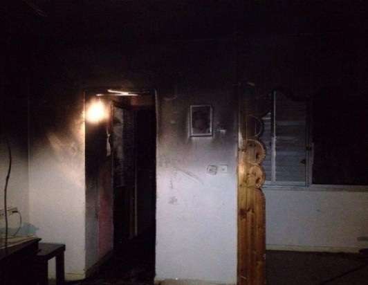 حريق داخل منزل (أرشيف)