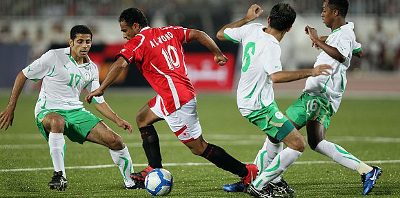 أحد لقاءات المنتخب اليمني السابقة