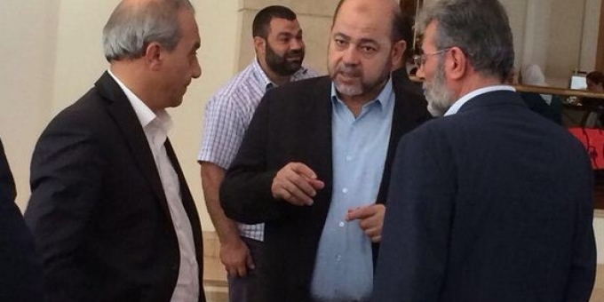 صورة للوفد المفاوض بالقاهرة