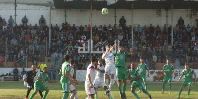 جانب من المباراة