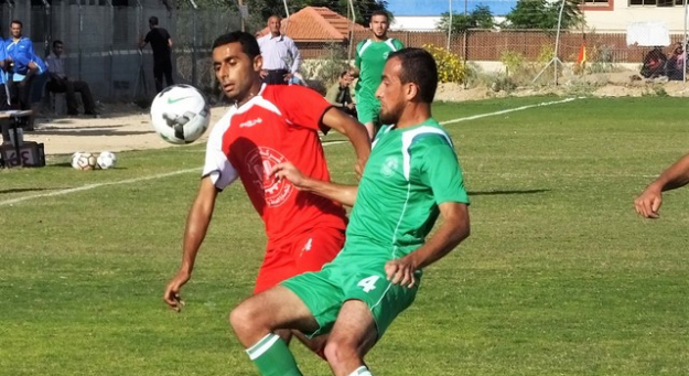جانب من المباراة