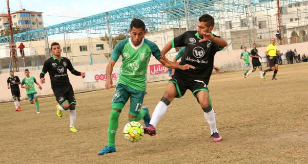 جانب من المباراة