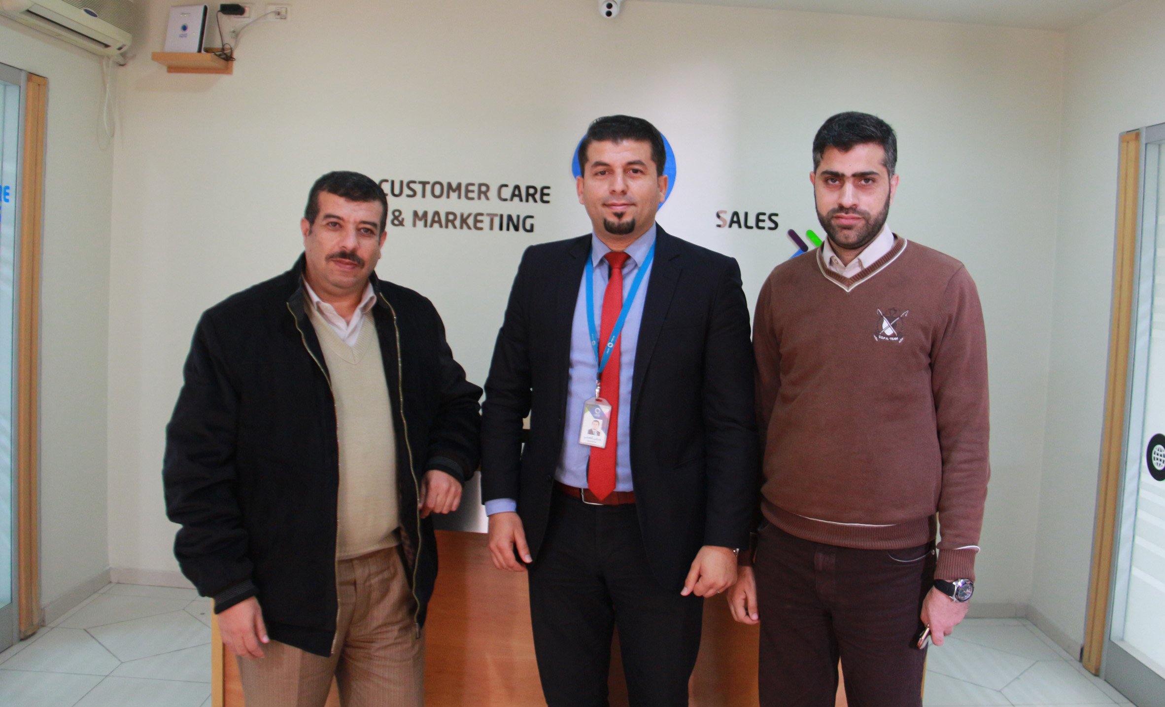 خلال استقبال "بالتل" لوفد الرسالة