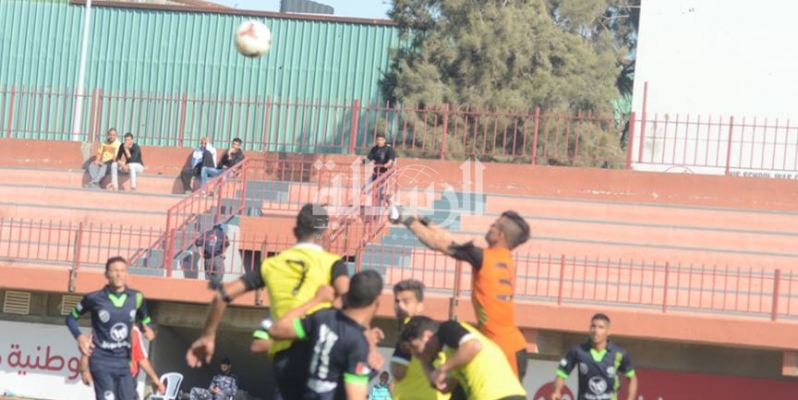 جانب من المباراة
