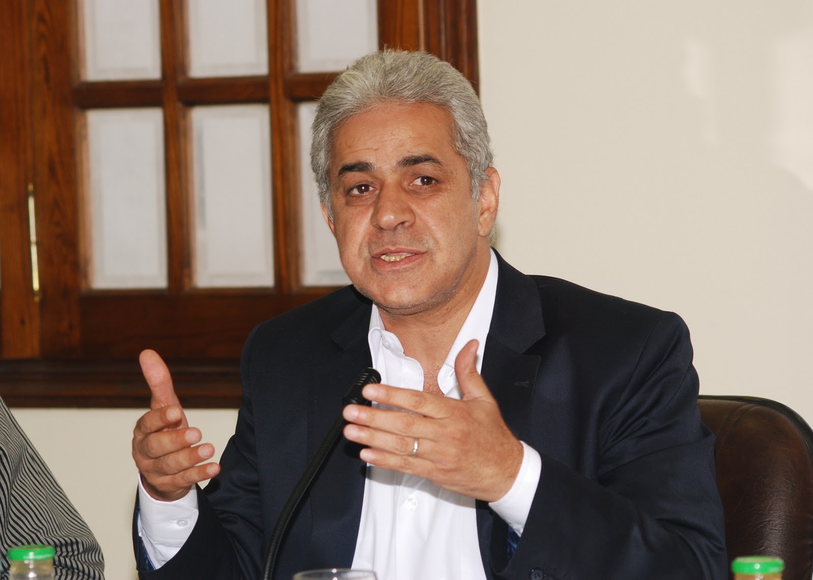  المرشح الرئاسي المصري السابق، حمدين صباحي
