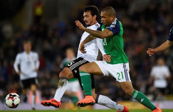 جانب من المباراة