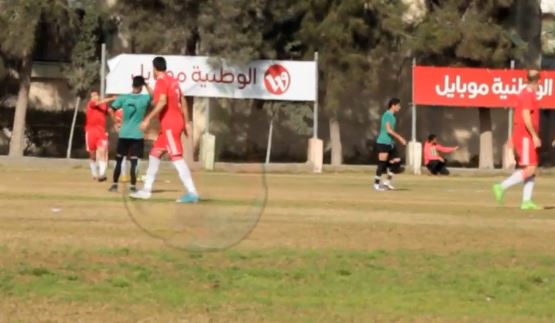 جانب من المباراة