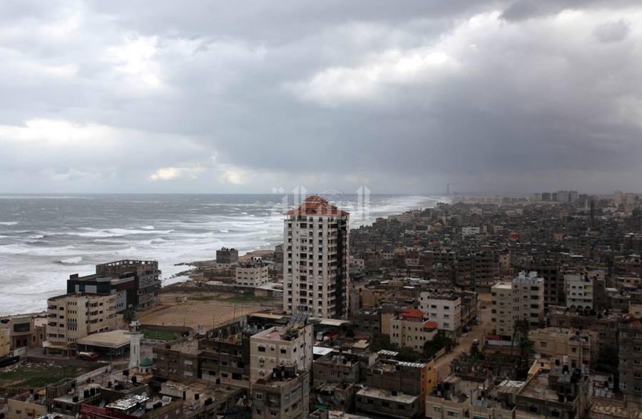 اجواء مدينة غزة (أرشيف)