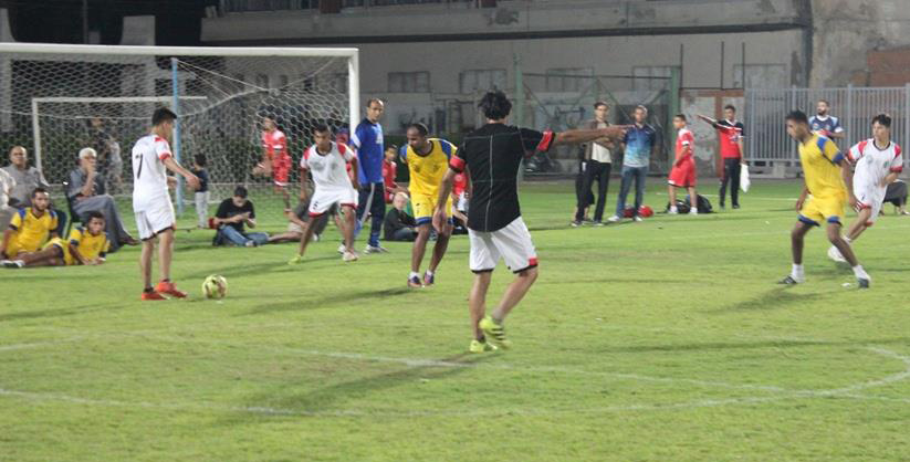 جانب من أحد مباريات البطولة