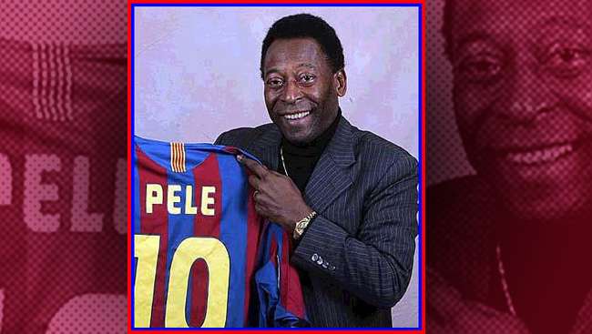 أسطورة كرة القدم البرازيلية بيليه