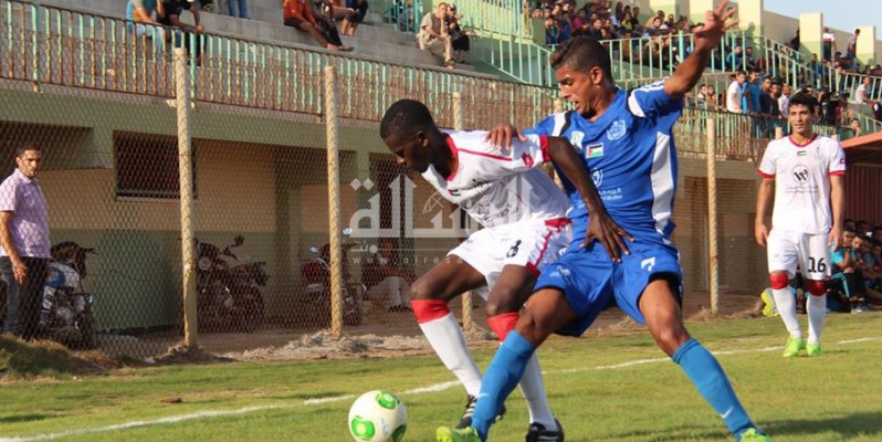 جانب من المباراة