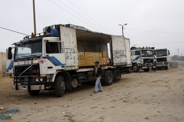 التصدير من قطاع غزة (الأرشيف)