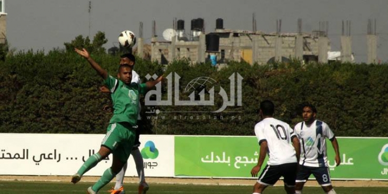 جانب من المباراة