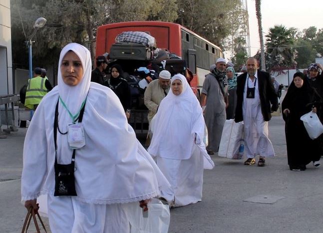 وصول دفعة من الحجاج الى غزة (الأرشيف)