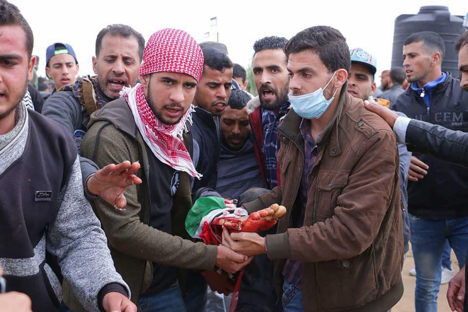 الشهيد معمر.. رحل برفقة علم فلسطين