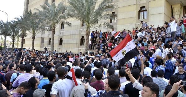 طلبة بجامعة الأزهر (أرشيف)