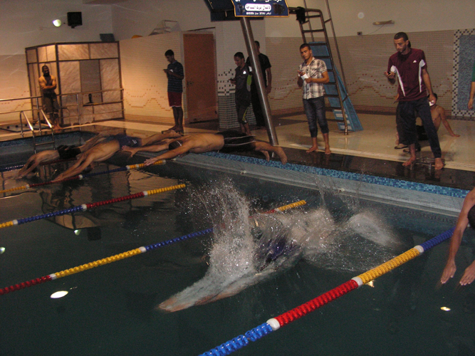 جانب من منافسات البطولة