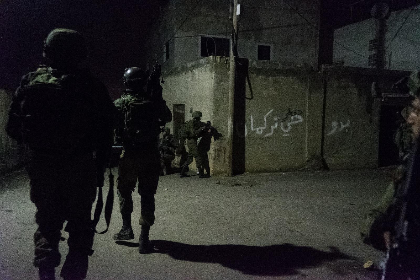 خلال عملية البحث عن منفذ العملية بجنين