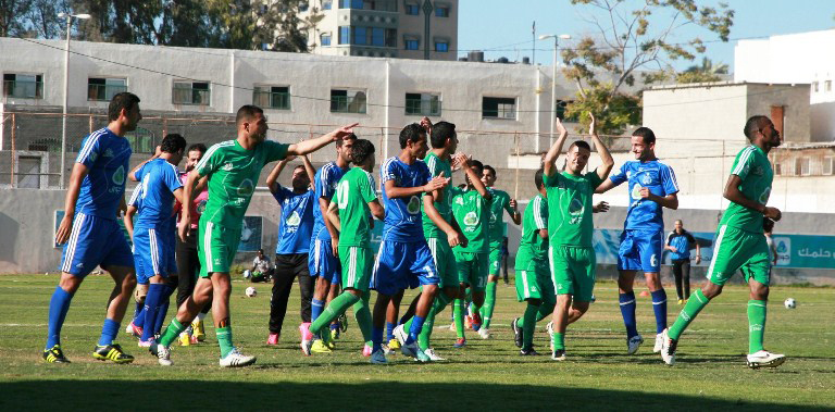ديربي رفح بين الشباب والخدمات