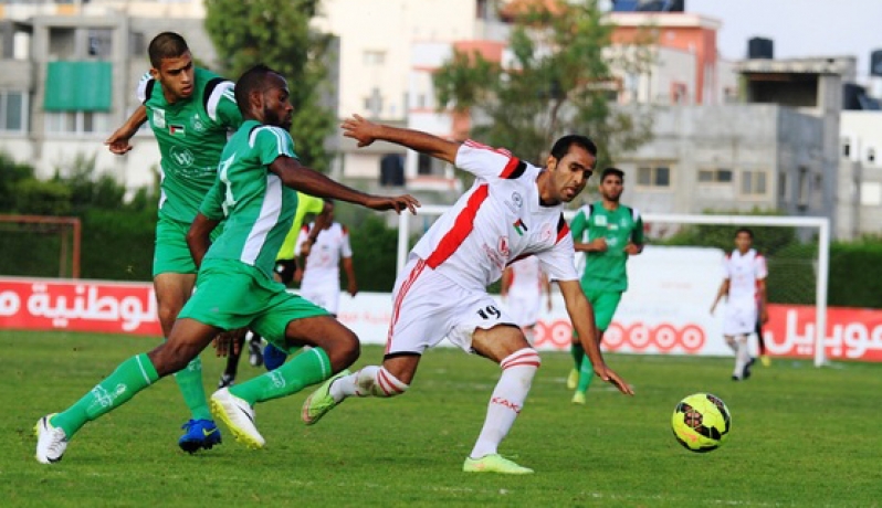 جانب من أحد مباريات خدمات رفح