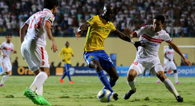 جانب من المباراة