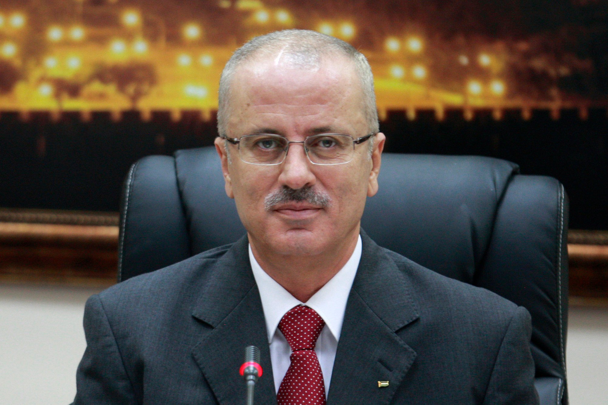 رئيس حكومة رام الله رامي الحمد الله