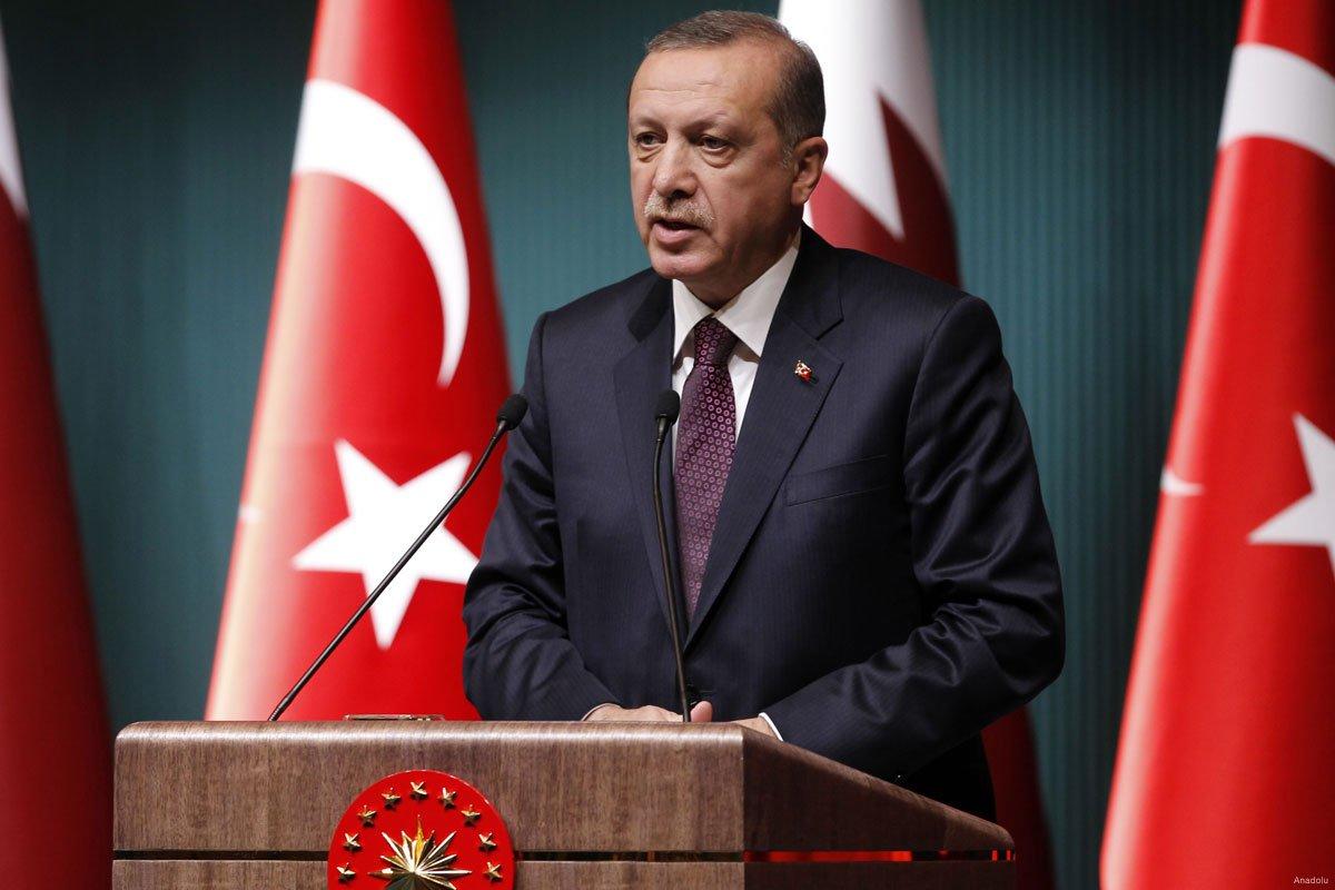 الرئيس التركي رجب طيب أردوغان (أرشيف)
