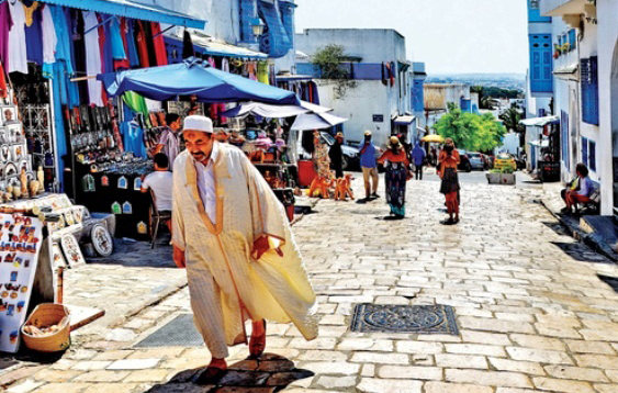 إحدى المدن السياحية في تونس (الأرشيف)