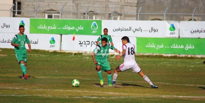 جانب من المباراة