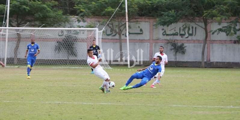جانب من المباراة