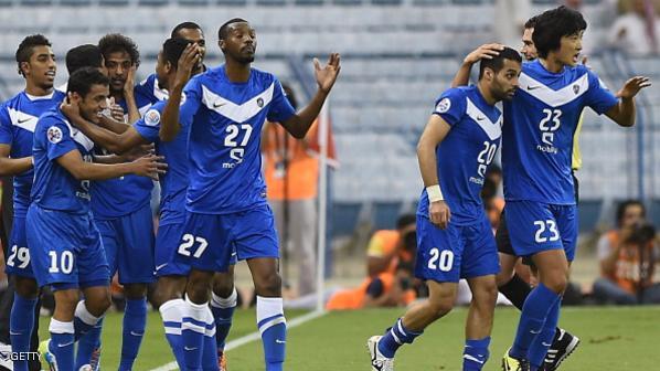 فرحة لاعبو الهلال بالفوز