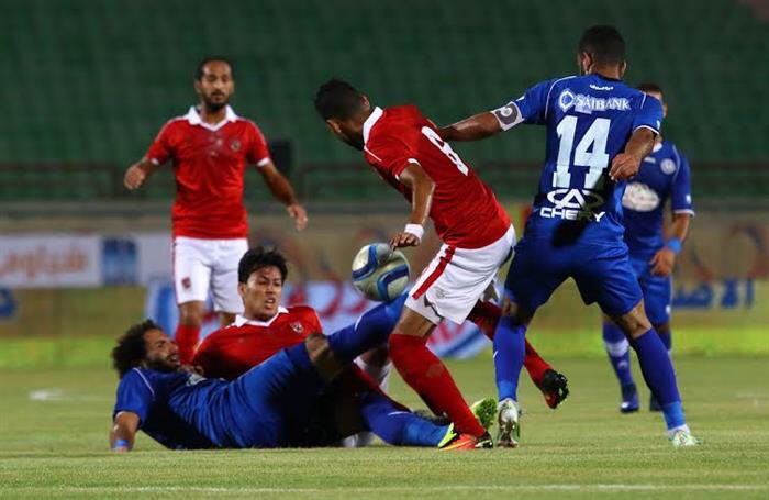 جانب من المباراة