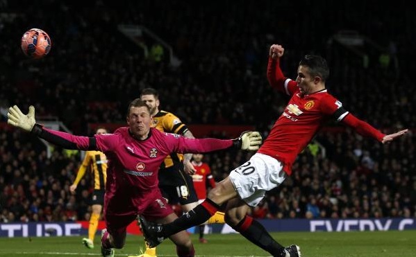 جانب من المباراة