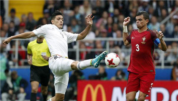 جانب من المباراة