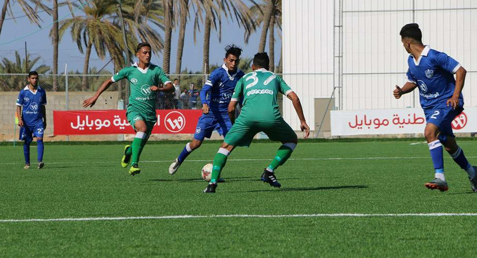 جانب من المباراة