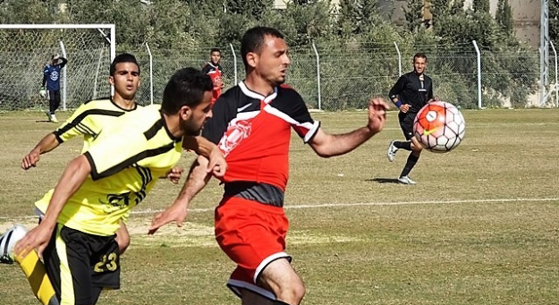 جانب من المباراة