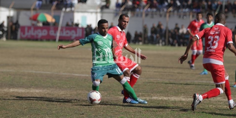 جانب من المباراة