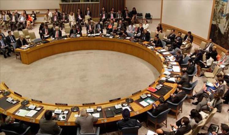 صورة (أرشيفية) لإجتماع مجلس الأمن 