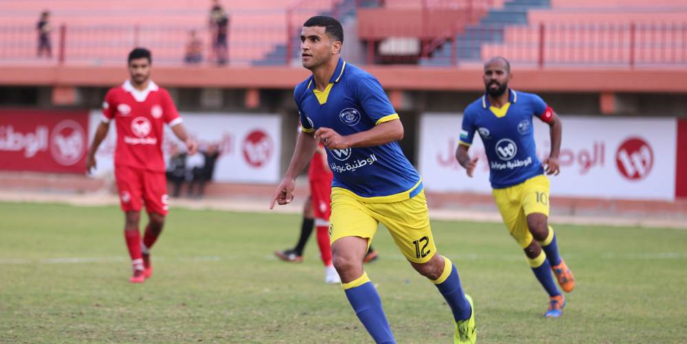 جانب من مباراة سابقة لشباب جباليا